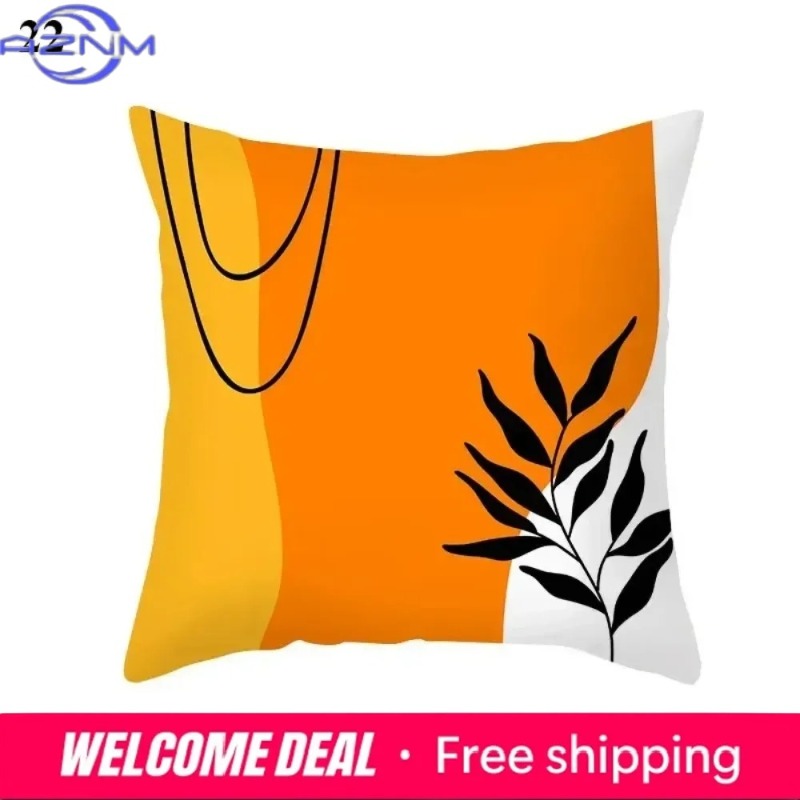 Boho Orange Abstract Cushion C - đánh giá và giá Century Textile & Sewing Supply Hours