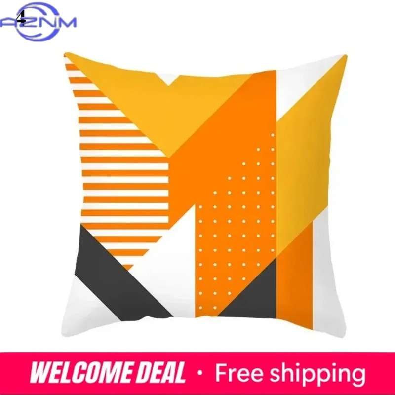 Boho Orange Abstract Cushion C - đánh giá và giá Century Textile & Sewing Supply Hours