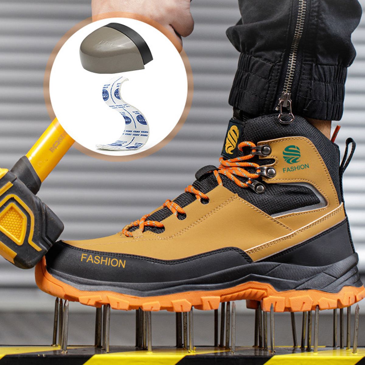 Men Steel Toe Work Shoes Impac - đánh giá và giá Sewing Industry