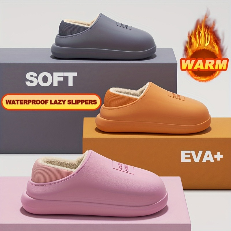 Winter EVA Warm Slippers Men W - đánh giá và giá Sewing House