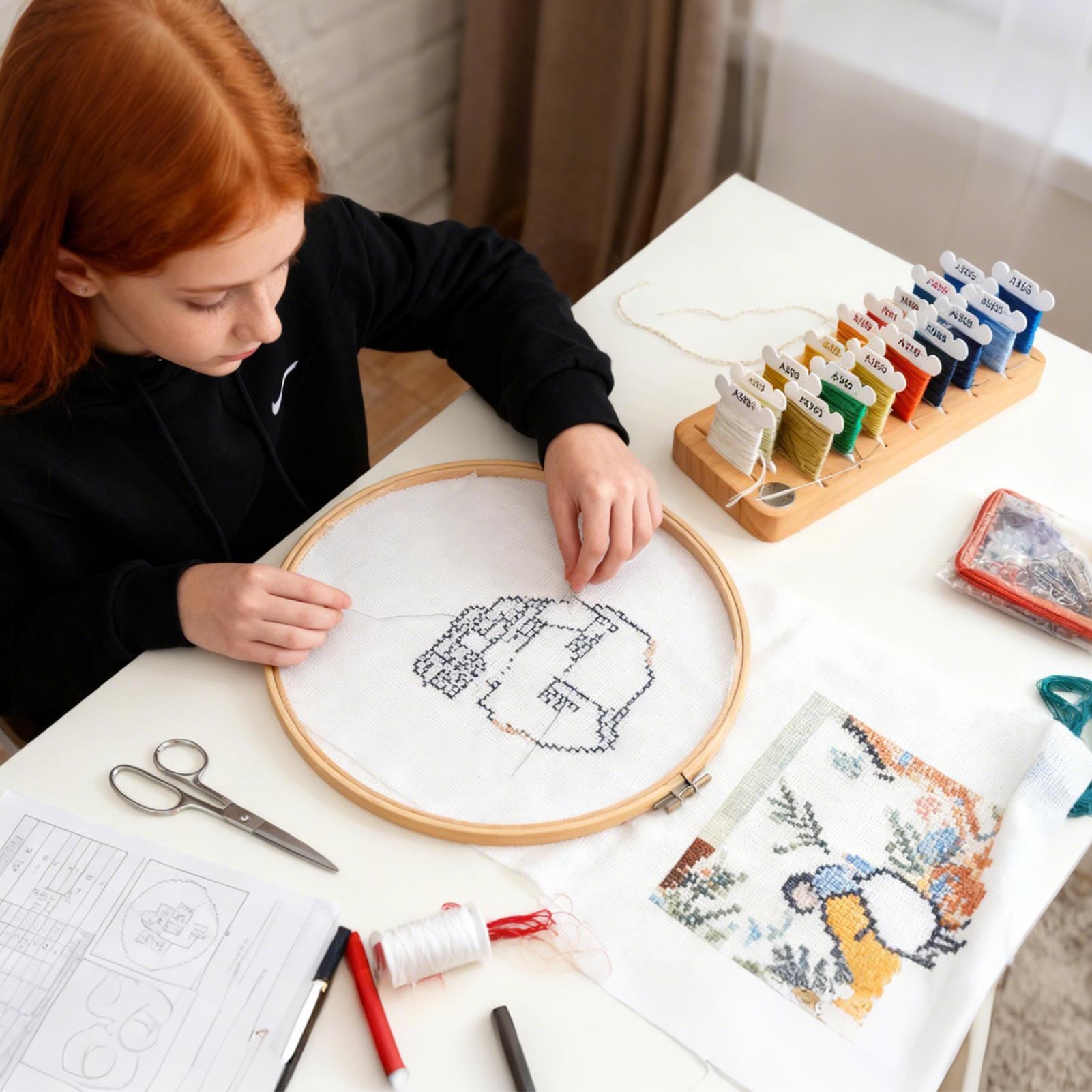 Embroidery Thread Organizer 15 - đánh giá và giá Embroidery Floss Thread