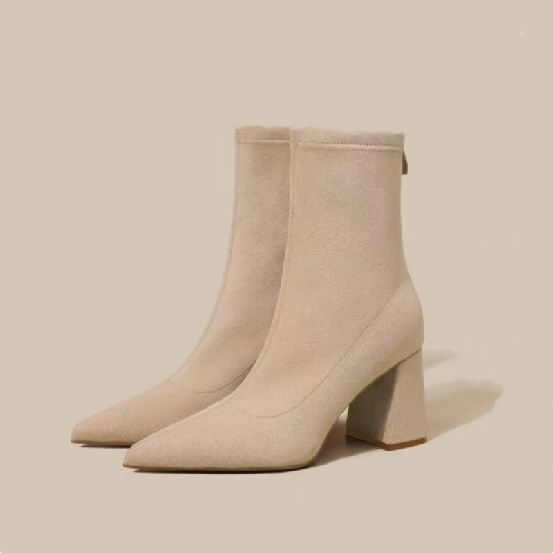 Winter Pointed Suede Comfortab - đánh giá và giá Sewing Net