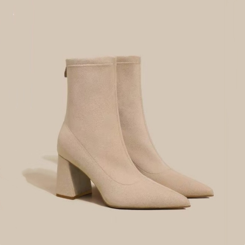 Winter Pointed Suede Comfortab - đánh giá và giá Sewing Net