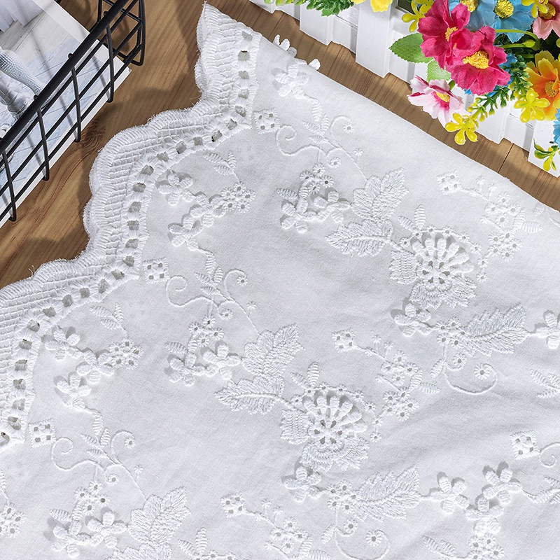 New Full Width Cotton Milk Sil - đánh giá và giá Sewing Embroidery Fabric