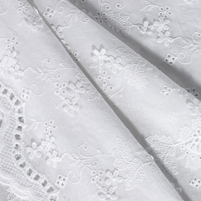 New Full Width Cotton Milk Sil - đánh giá và giá Sewing Embroidery Fabric