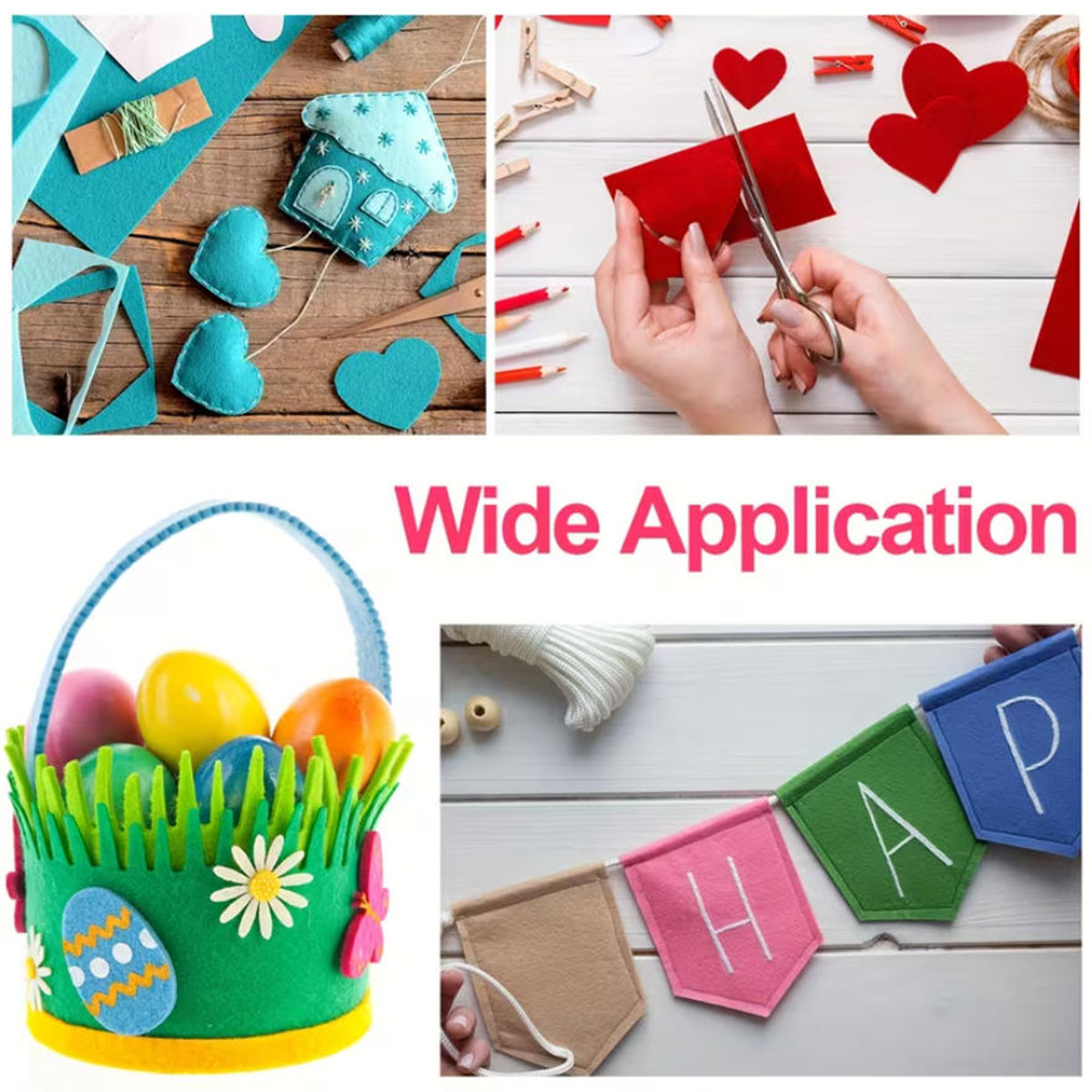 40PCS Felt Cloth Colored Felt  - đánh giá và giá Fabric Softener Sheet