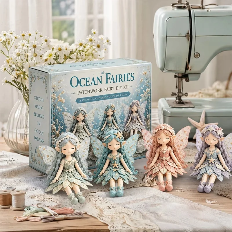 Flower Fairies Patchwork DIY K - đánh giá và giá Textile Sewing Kit