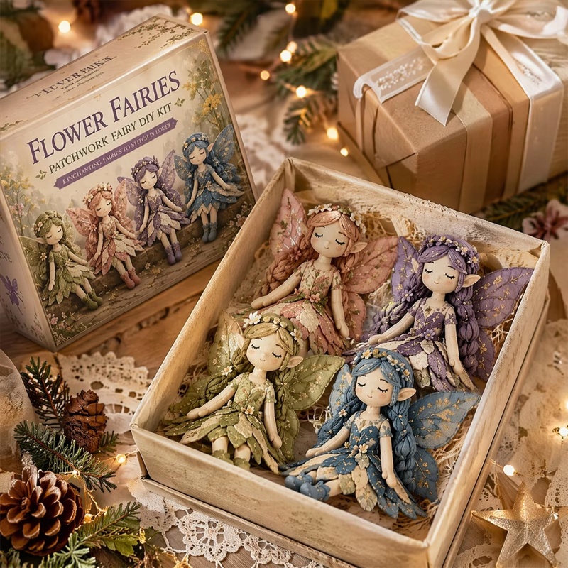 Flower Fairies Patchwork DIY K - đánh giá và giá Textile Sewing Kit