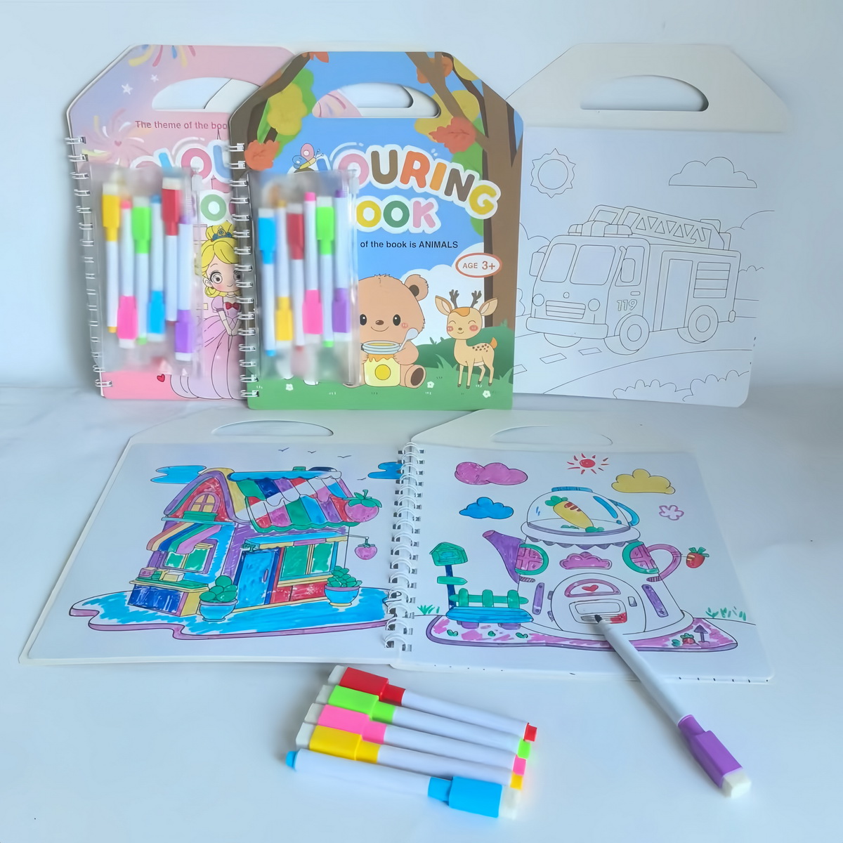 1Set 16Pages Colorbook 1Pcs Pe - đánh giá và giá Copic Marker Sketch