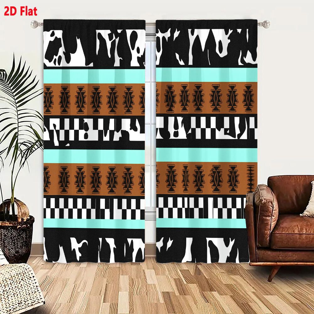 2Pcs Curtains 2D Flat Geometri - đánh giá và giá Century Textile & Sewing Supply Hours