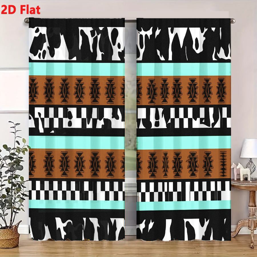 2Pcs Curtains 2D Flat Geometri - đánh giá và giá Century Textile & Sewing Supply Hours