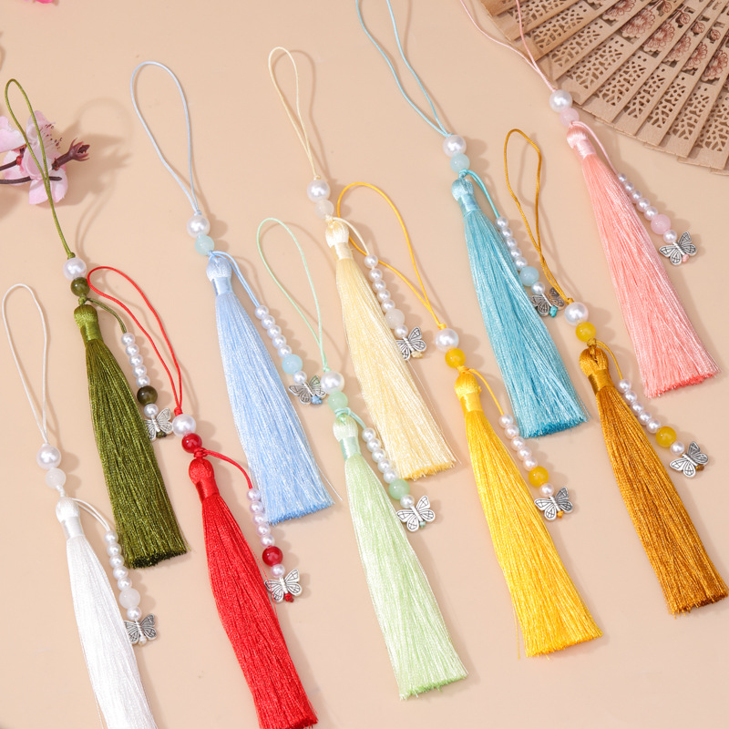 5pcs Vintage Pearl Butterfly T - đánh giá và giá Vintage Sewing Textile