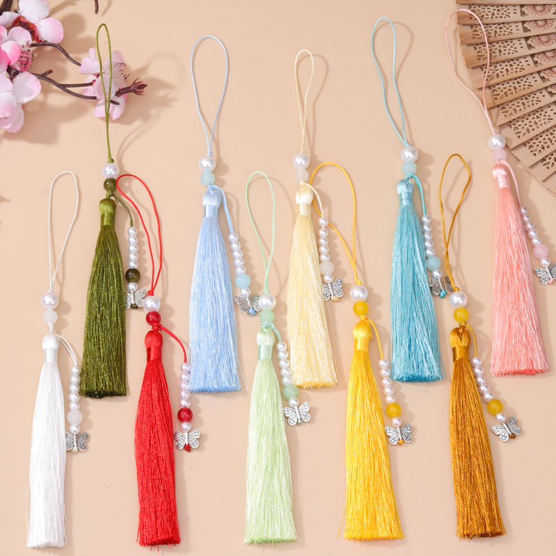 5pcs Vintage Pearl Butterfly T - đánh giá và giá Vintage Sewing Textile