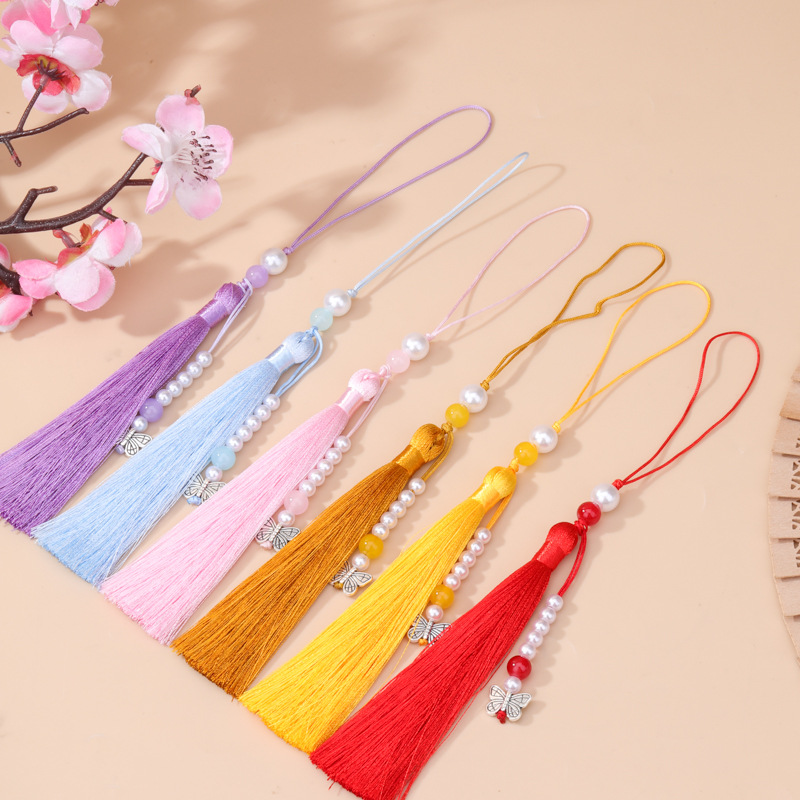 5pcs Vintage Pearl Butterfly T - đánh giá và giá Vintage Sewing Textile
