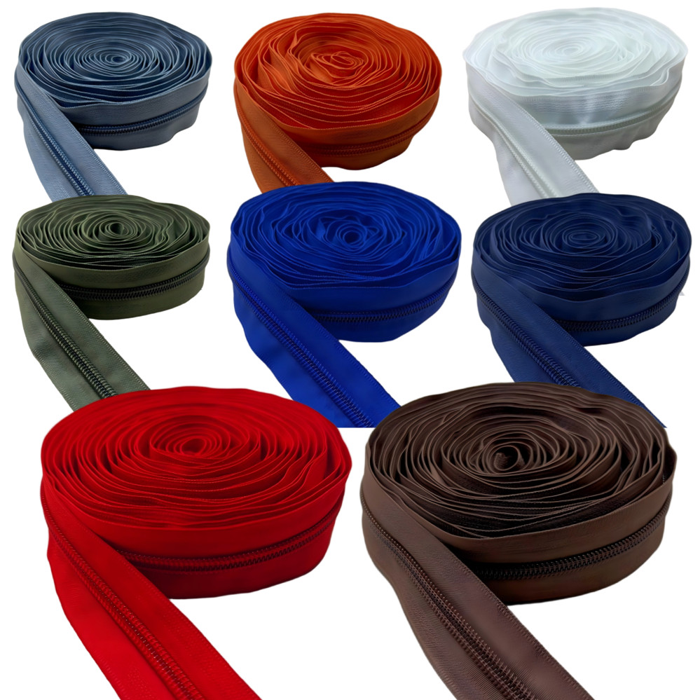 5/10/50M 5# Nylon Zipper Tape  - đánh giá và giá Textile Sewing Factory