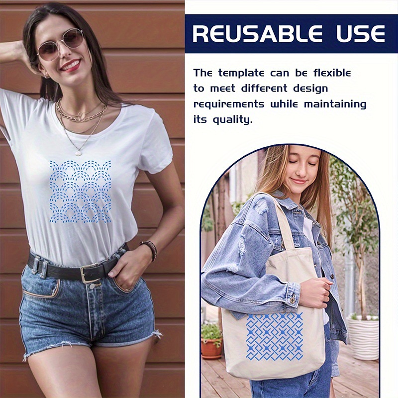 30Pcs Embroidery Templates DIY - đánh giá và giá Sewing Expert