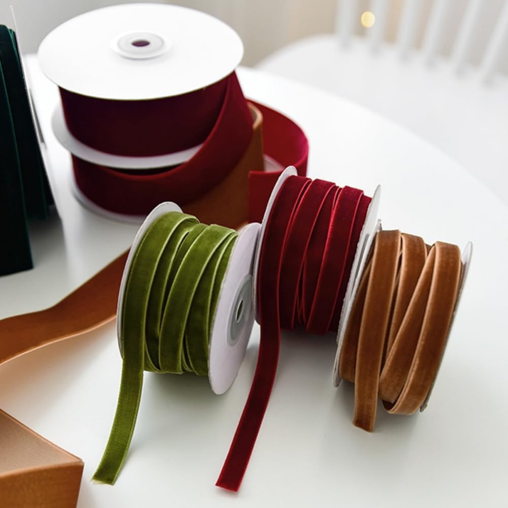 2 Rolls 21.88 Yards 3/8 Inch G - đánh giá và giá Sewing Velvet Fabric