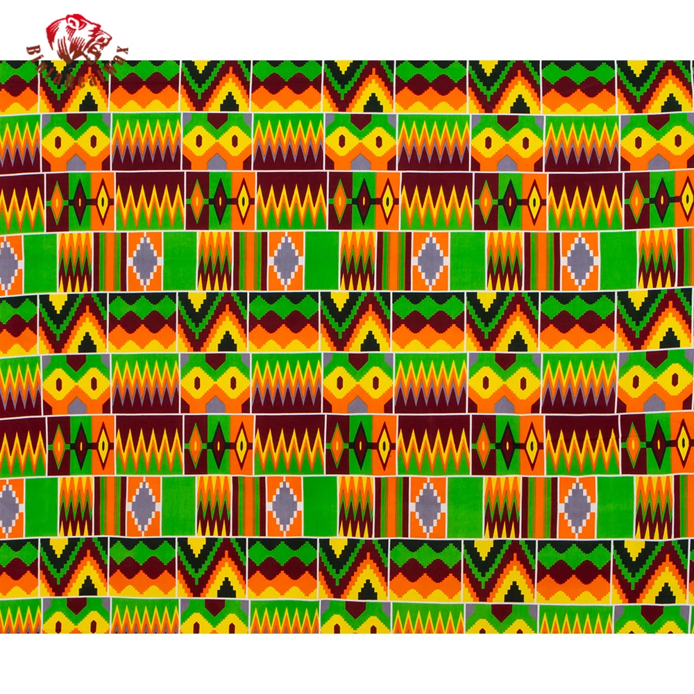 African Cotton Fabric Light Co - đánh giá và giá Sewing Batik Fabric