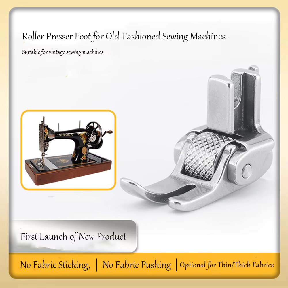 All Steel Roller Presser Foot  - đánh giá và giá Sewing Expert