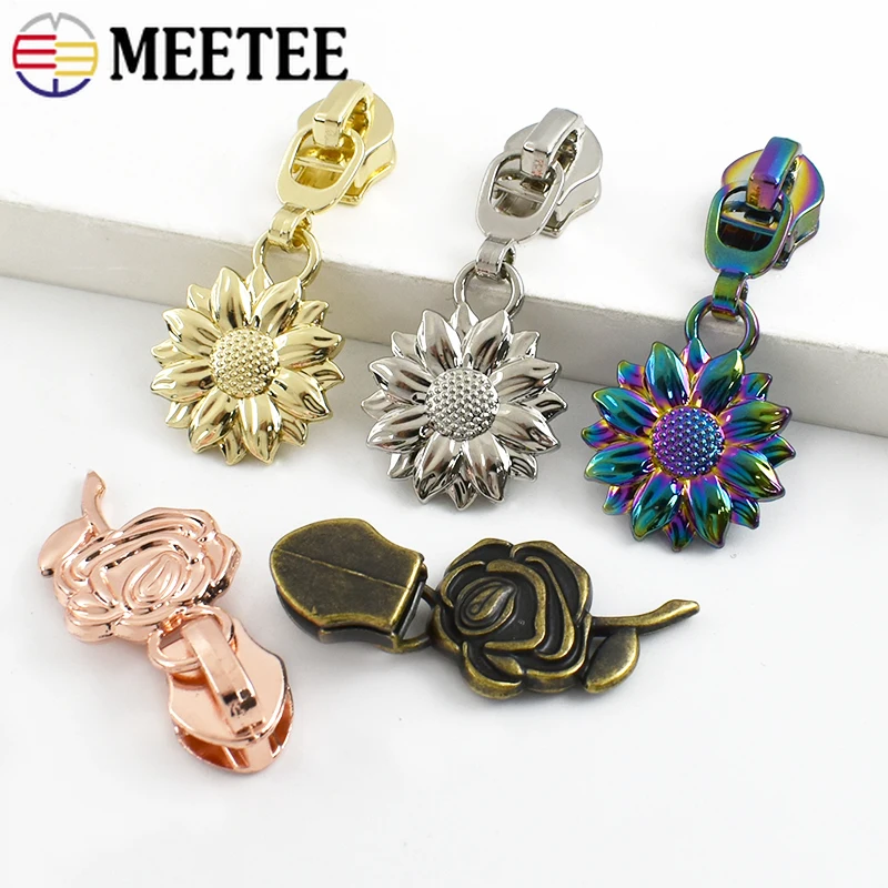 10-30Pcs 5# Flower Zipper Slid - đánh giá và giá Textile Sewing Kit
