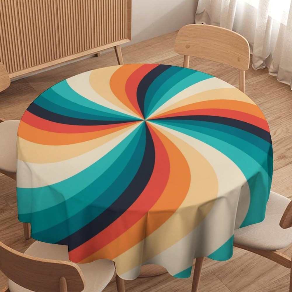 Vintage Groovy Swirl Round Tab - đánh giá và giá Century Textile & Sewing Supply Hours