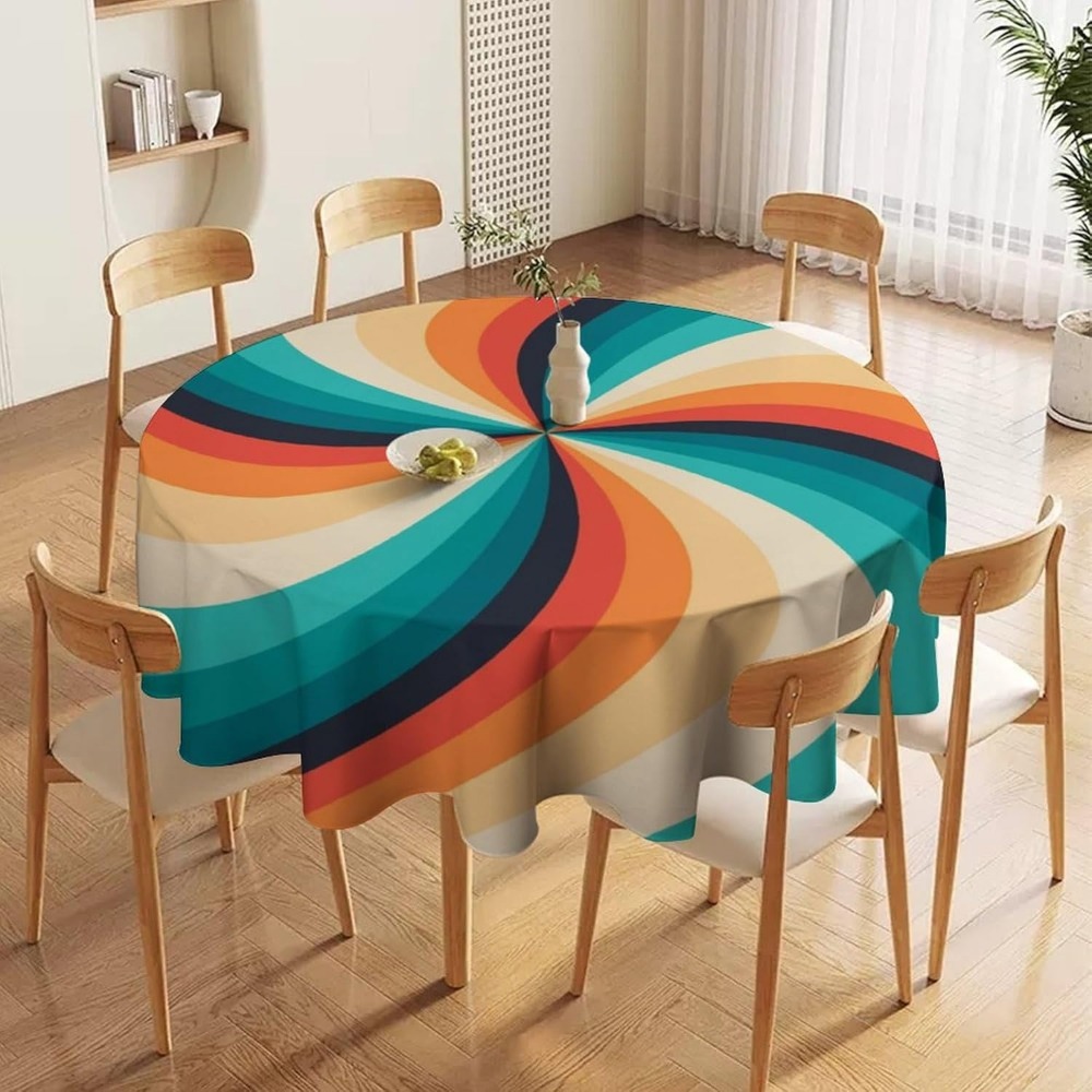 Vintage Groovy Swirl Round Tab - đánh giá và giá Century Textile & Sewing Supply Hours