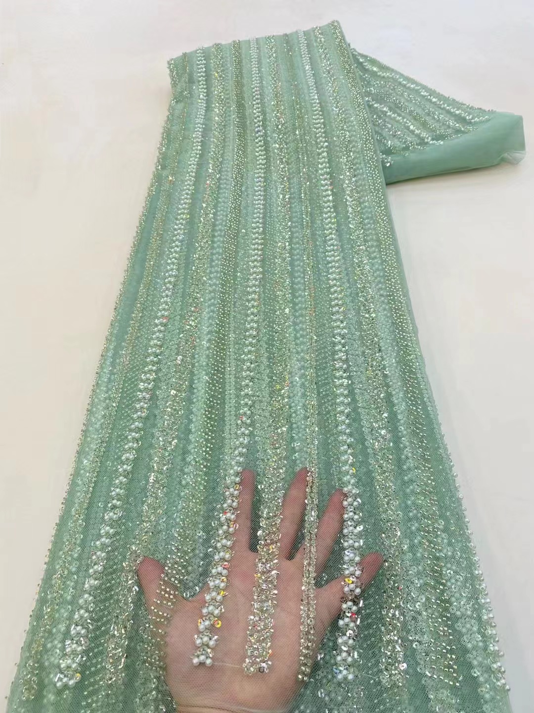 High Quality African Nigerian  - đánh giá và giá Sewing Embroidery Fabric