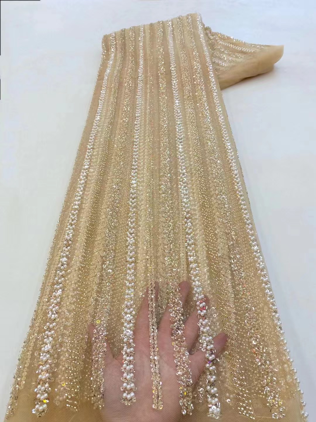 High Quality African Nigerian  - đánh giá và giá Sewing Embroidery Fabric