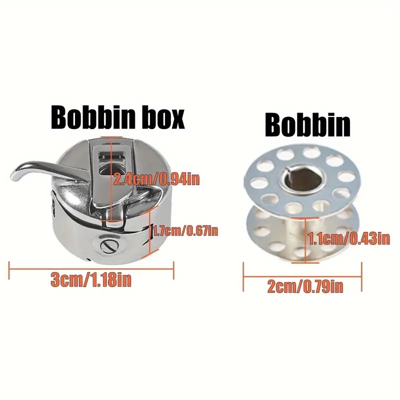 Bobbin Case and Metal Bobbins  - đánh giá và giá Textile Sewing Kit