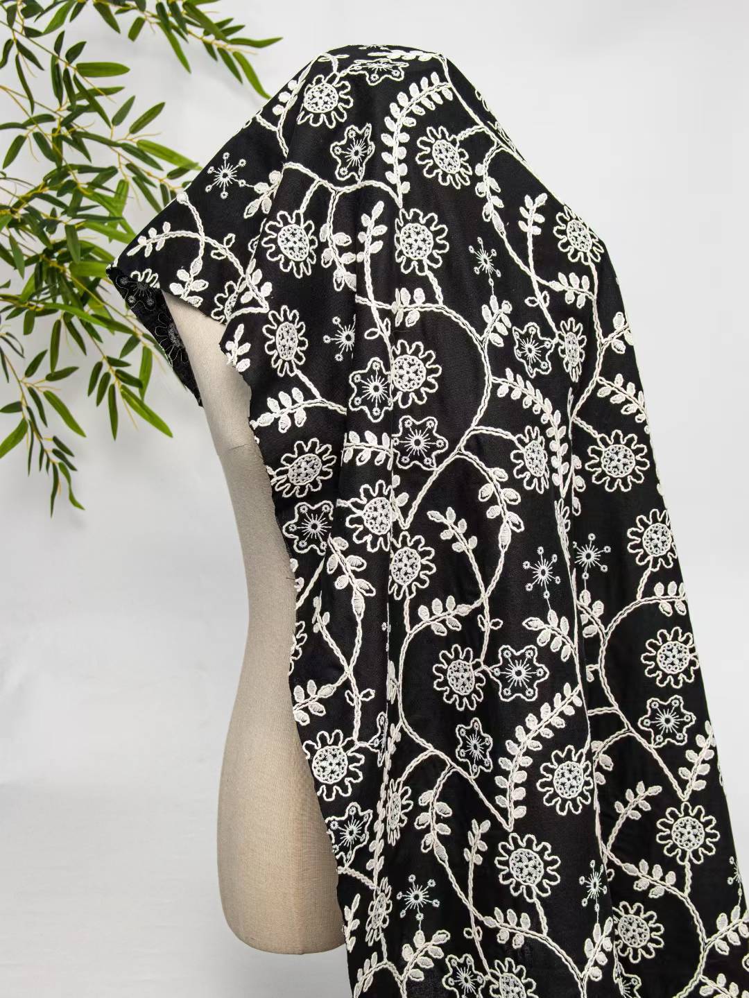 Vintage full-width embroidered - đánh giá và giá Vintage Sewing Textile