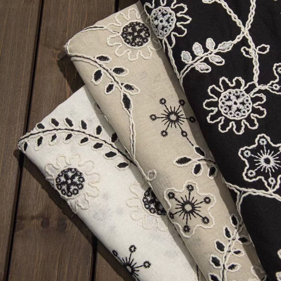 Vintage full-width embroidered - đánh giá và giá Vintage Sewing Textile