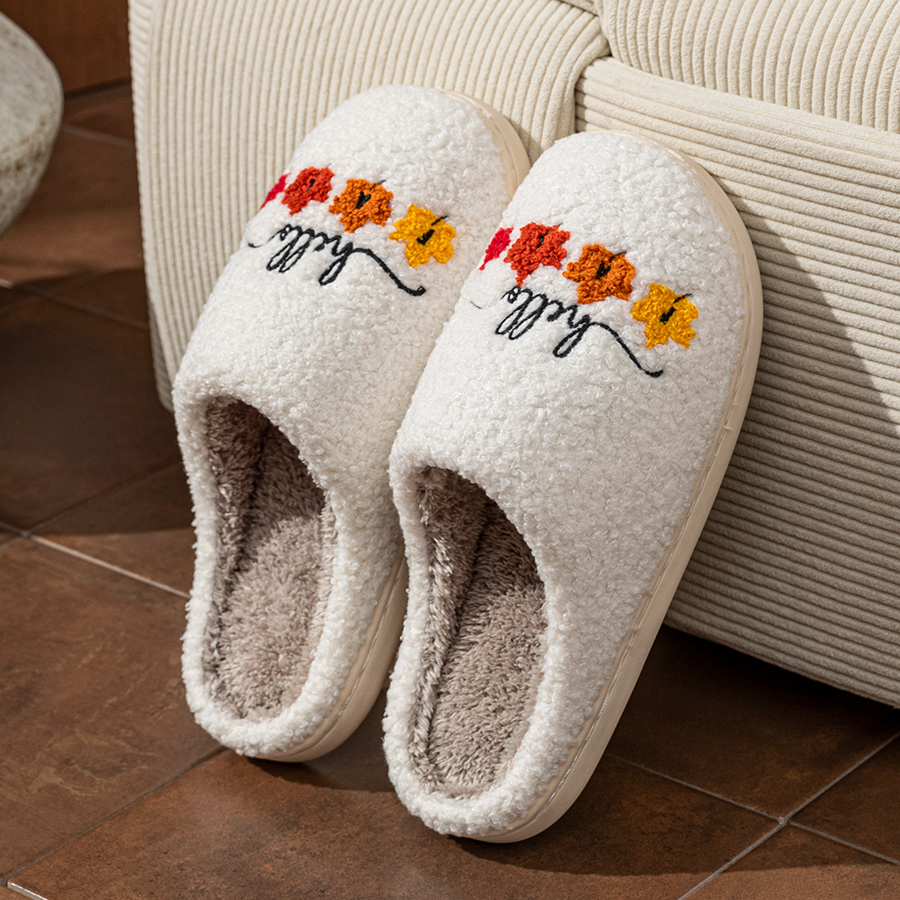 Winter Women's Slippers Indoor - đánh giá và giá Sewing House