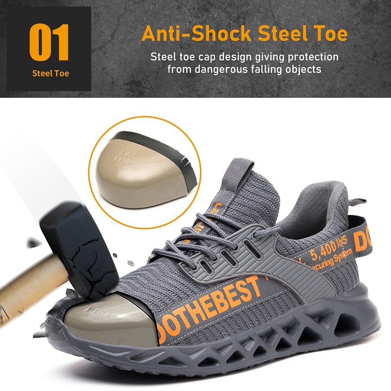 Steel Toe Safety Shoes for Men - đánh giá và giá Sewing Net