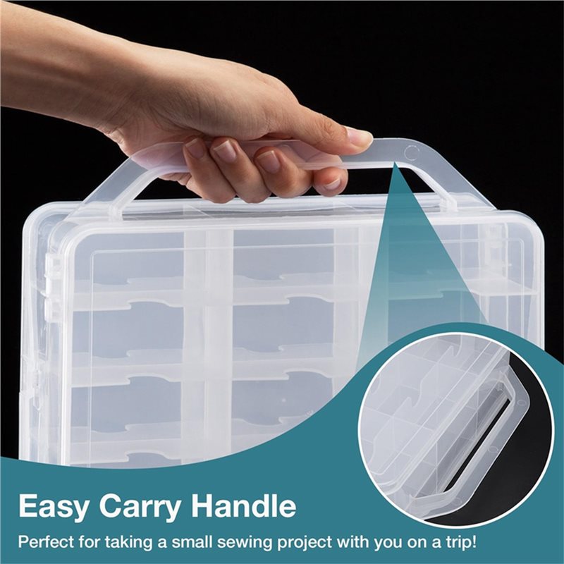 Sewing Organizer 46 Double-Sid - đánh giá và giá Embroidery Floss Thread